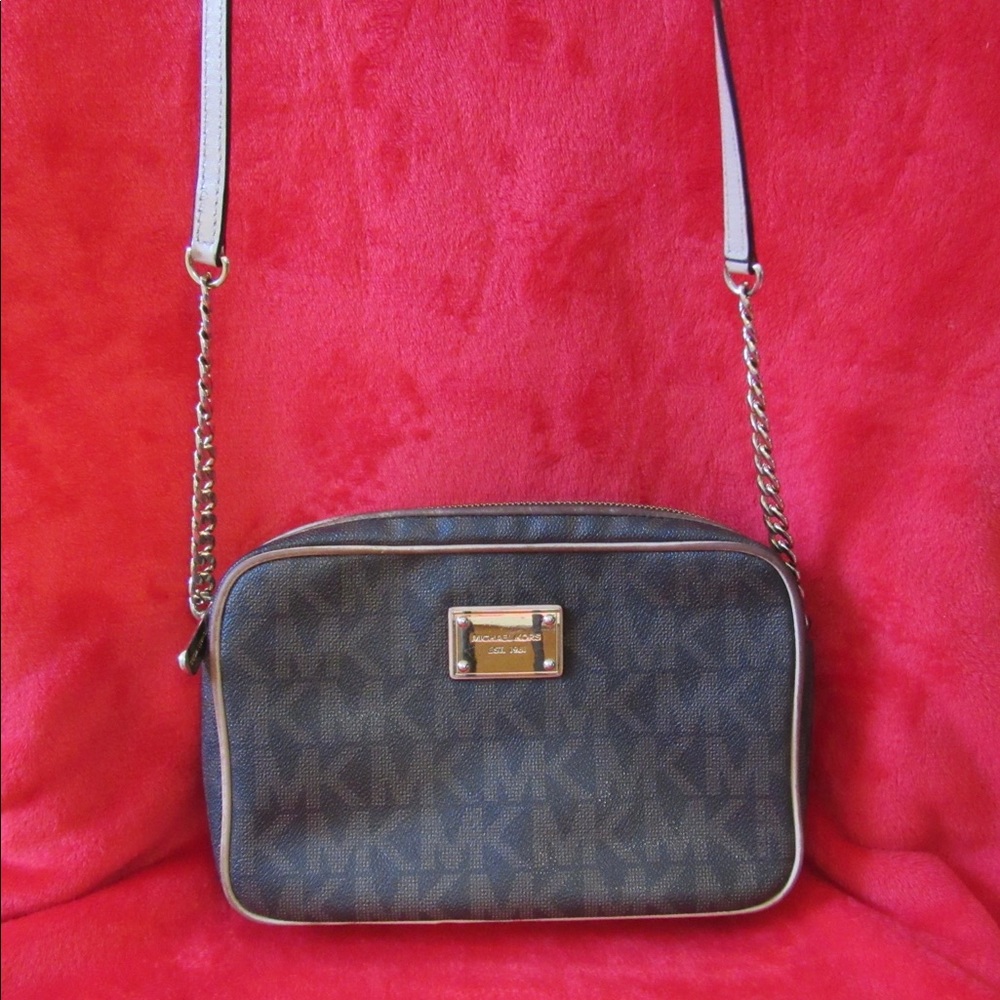 Michael Kors Logo Crossbody Bag